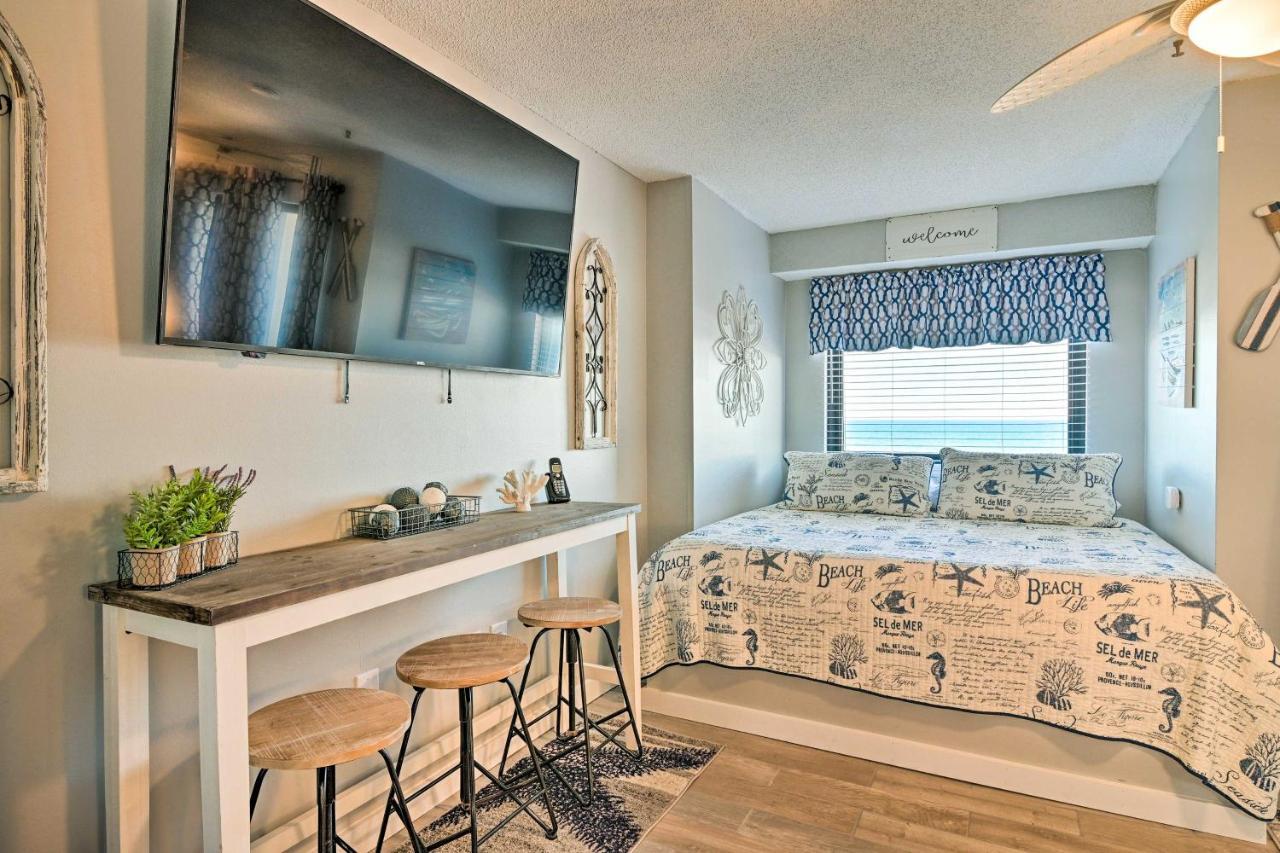 מירטל ביץ' Renovated Oceanfront Resort Condo With Balcony מראה חיצוני תמונה