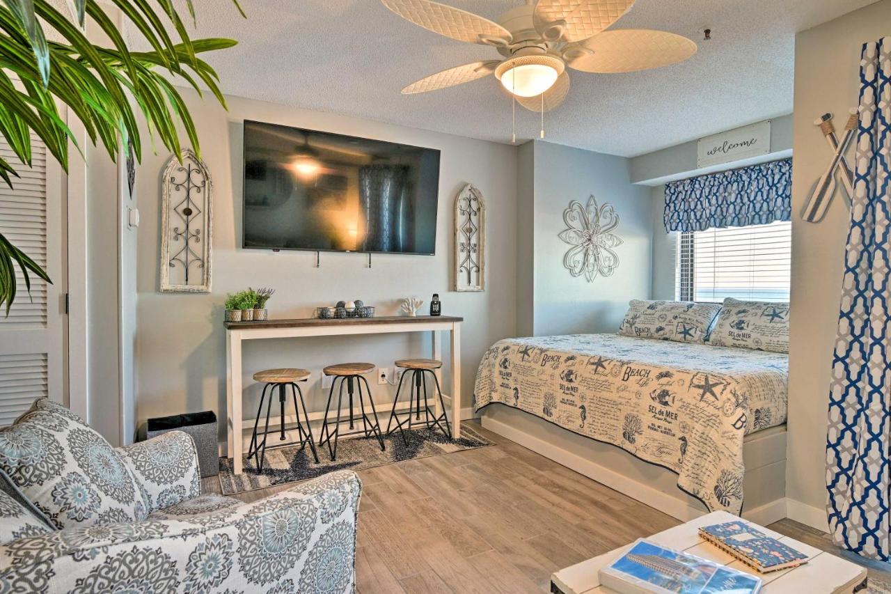 מירטל ביץ' Renovated Oceanfront Resort Condo With Balcony מראה חיצוני תמונה